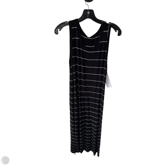 Dress Casual Midi By Elan In Black & White, Size: M
