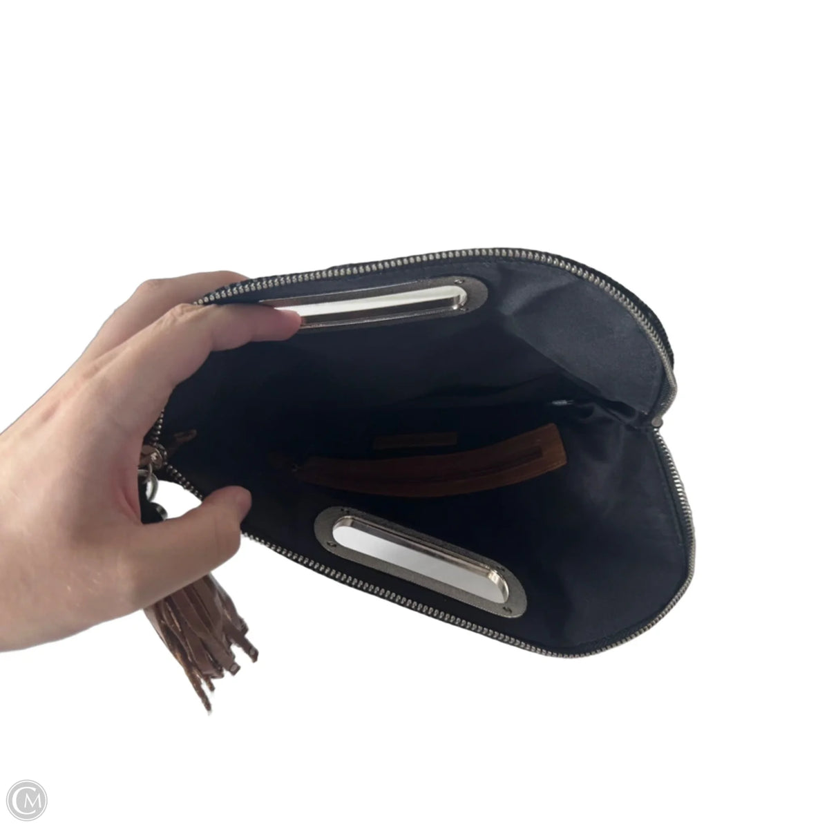 Clutch Leather By Bcbgmaxazria, Size: Large