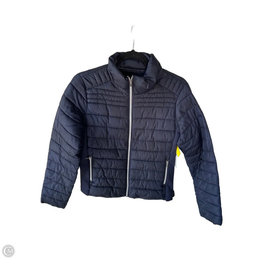 Jacket Puffer & Quilted By Ci Sono In Navy, Size: M
