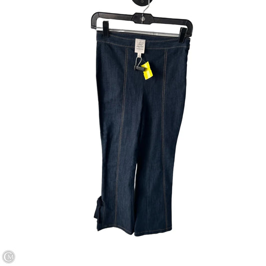 Jeans Wide Leg By Cinc A Sept In Blue Denim, Size: 0