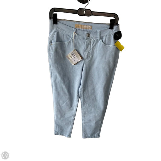 Jeans Cropped By Cmb In Blue Denim, Size: 10