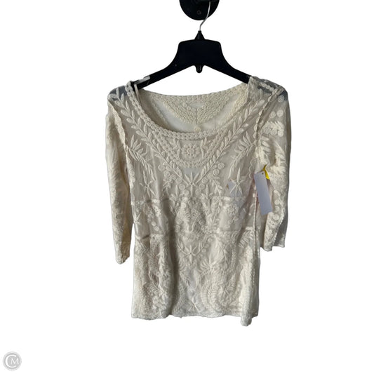 Dress Party Short By Express In Cream, Size: M