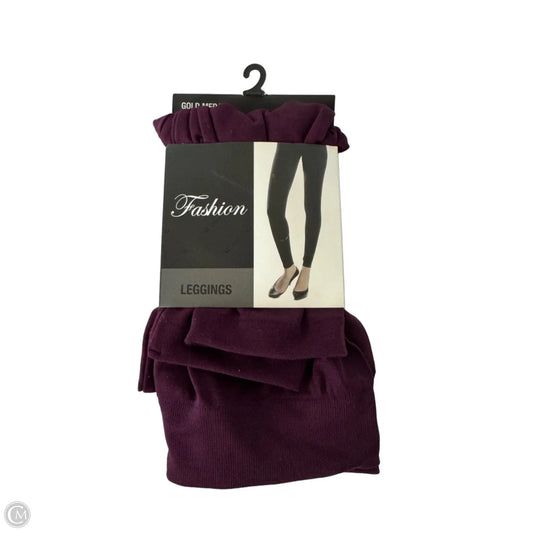 Pants Leggings By Clothes Mentor In Purple, Size: L