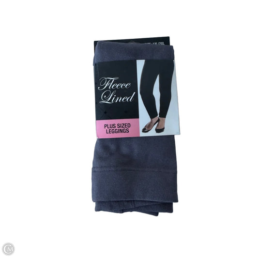 Pants Leggings By Clothes Mentor In Grey, Size: Xxl