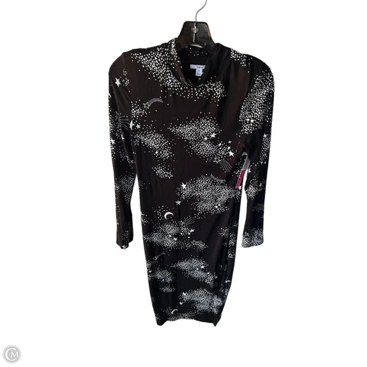 Dress Casual Midi By Bar Iii In Black & White, Size: M
