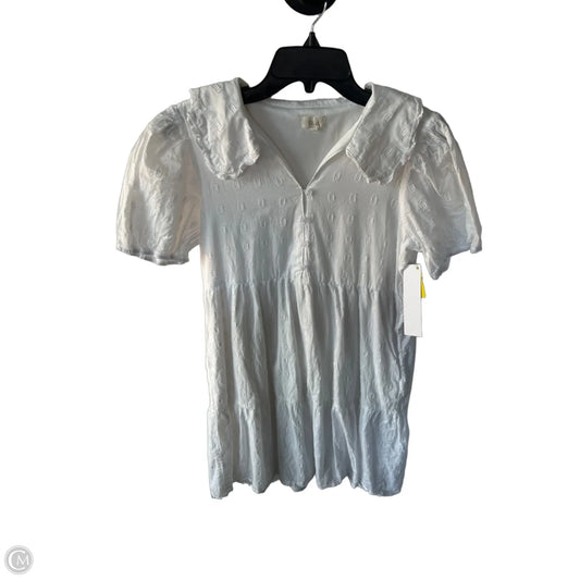 Dress Casual Short By Roolee In White, Size: M