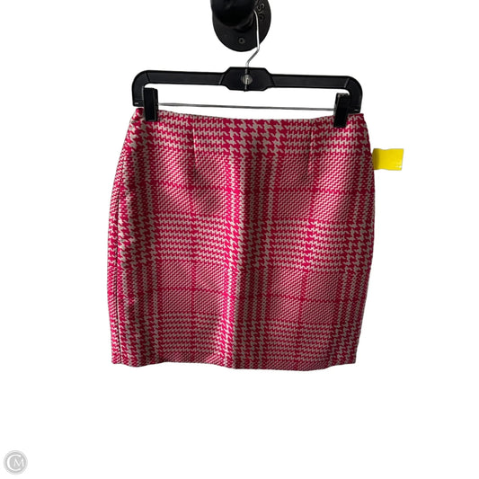 Skirt Mini & Short By White House Black Market In Pink & Tan, Size: 4