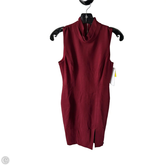 Dress Party Midi By White House Black Market In Maroon, Size: Xs