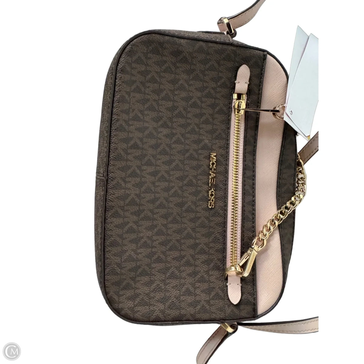 Crossbody Designer By Michael Kors, Size: Medium