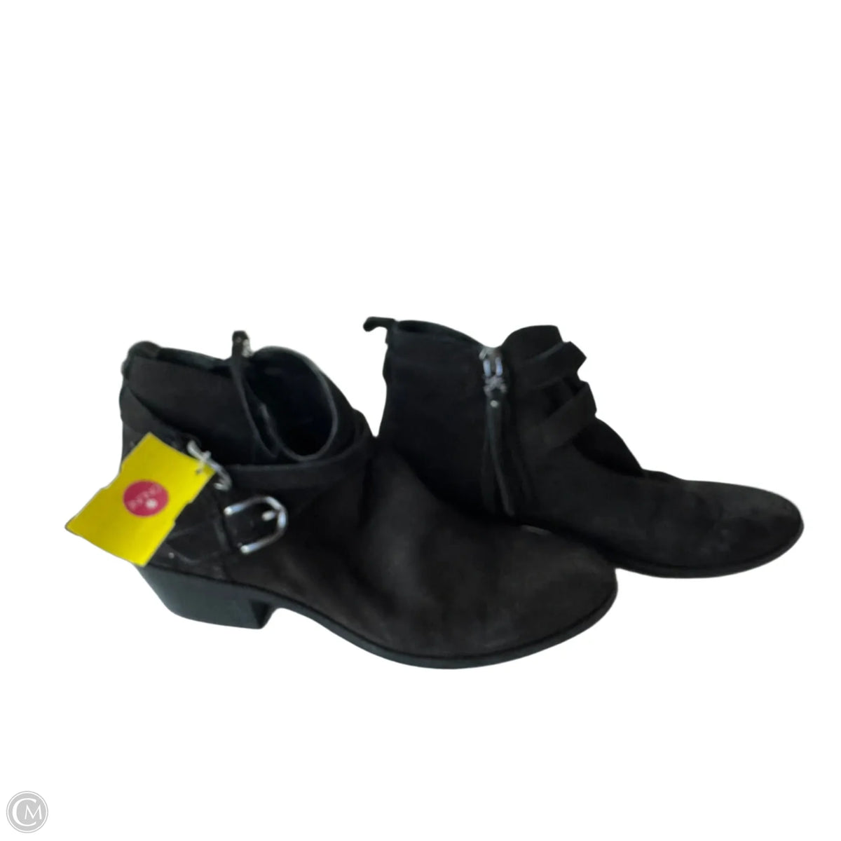 Boots Ankle Heels By Sam Edelman In Black, Size: 8.5