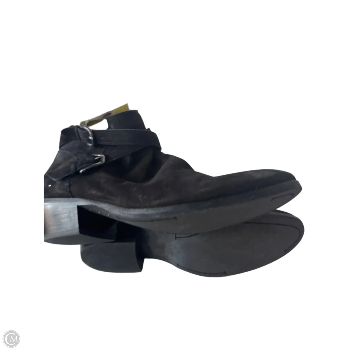 Boots Ankle Heels By Sam Edelman In Black, Size: 8.5
