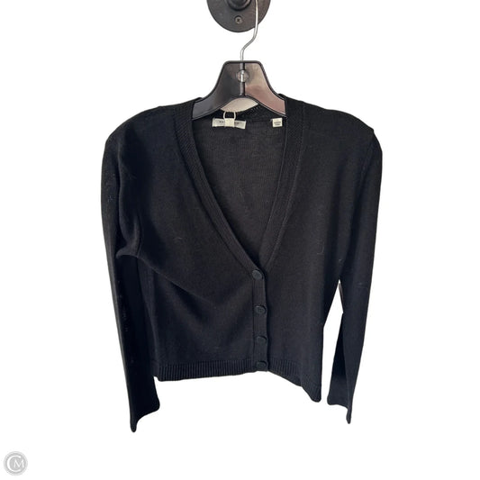Sweater Cardigan By Max Studio In Black, Size: Xs