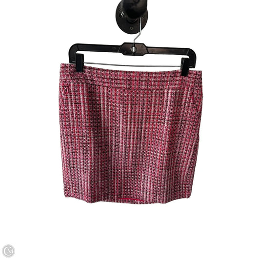 Skirt Mini & Short By White House Black Market In Pink & Red, Size: 6