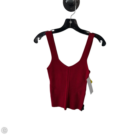 Vest Sweater By White House Black Market In Red, Size: S