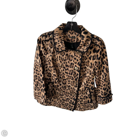 Blazer By White House Black Market In Animal Print, Size: S