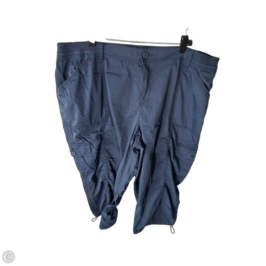 Pants Cropped By Style And Co Collection Women In Blue, Size: 22