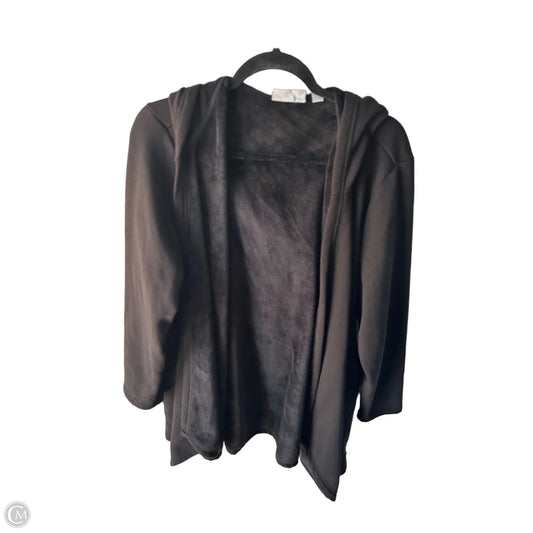 Sweater Cardigan By Clothes Mentor In Black, Size: Xl