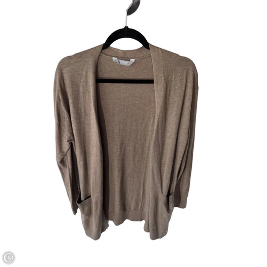 Sweater Cardigan Cashmere By Members Mark In Brown, Size: M