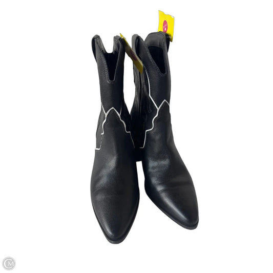 Boots Western By Cmb In Black & White, Size: 8