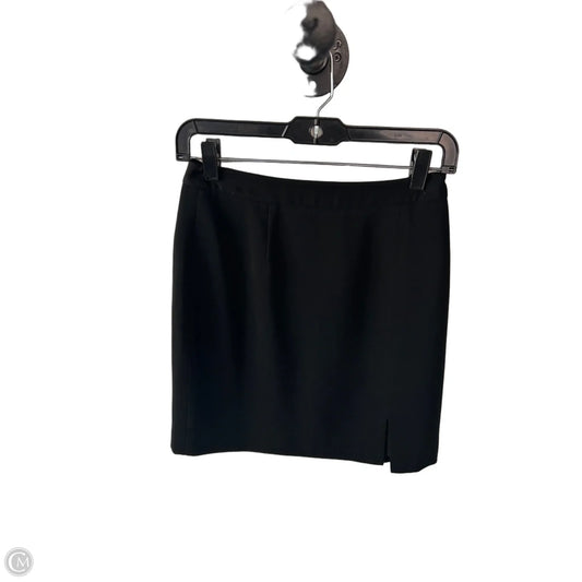 Skirt Mini & Short By Ann Taylor In Black, Size: 2