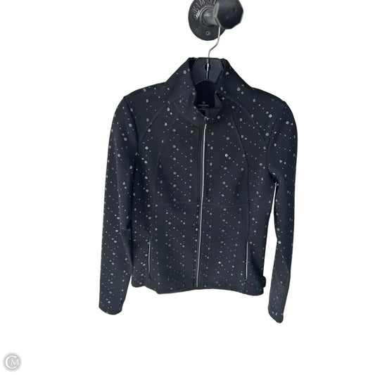 Athletic Jacket By Sweaty Betty In Black & Grey, Size: M