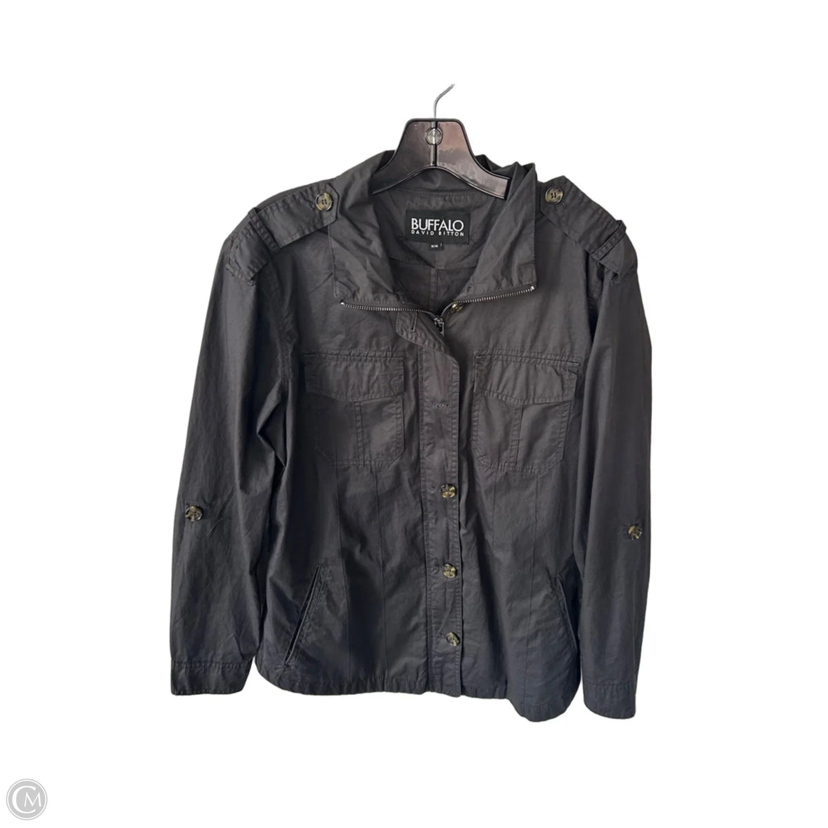 Jacket Utility By Buffalo David Bitton In Grey, Size: M