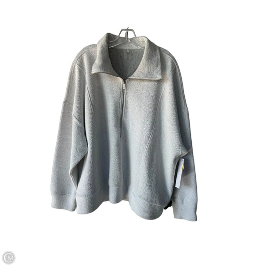 Sweatshirt Collar By Calia In Grey, Size: 2x