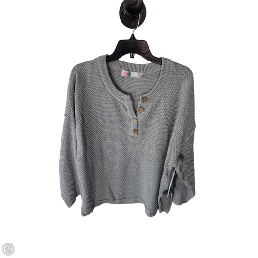 Sweater By Free People In Grey, Size: M