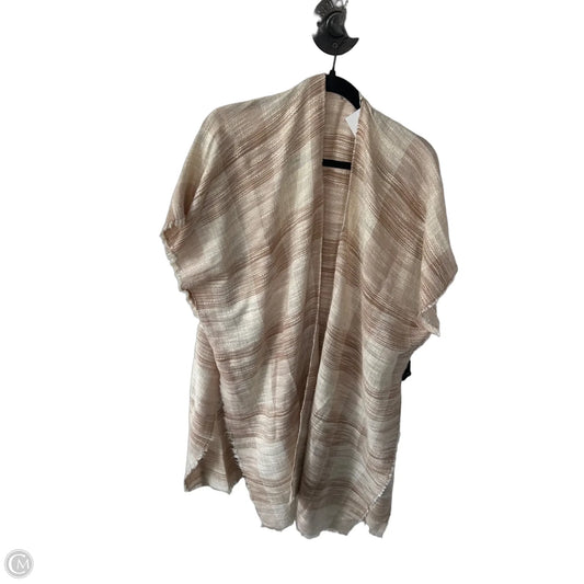 Shawl By Free People In Cream & Tan, Size: Osfm