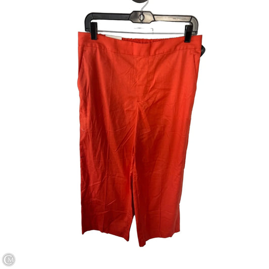 Pants Wide Leg By Banana Republic In Orange, Size: M