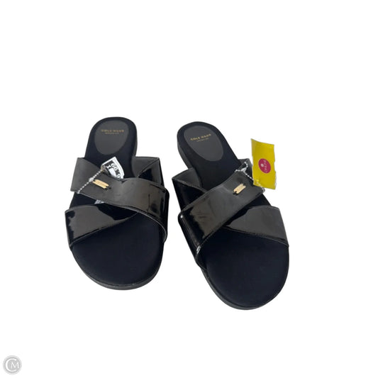 Sandals Flats By Cole-haan In BLACK, Size: 10