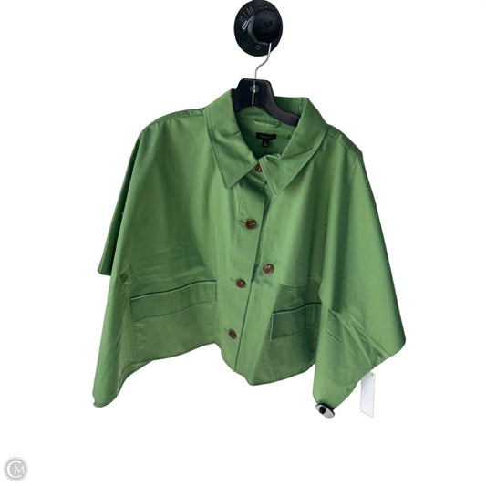 Poncho By Talbots In Green, Size: L