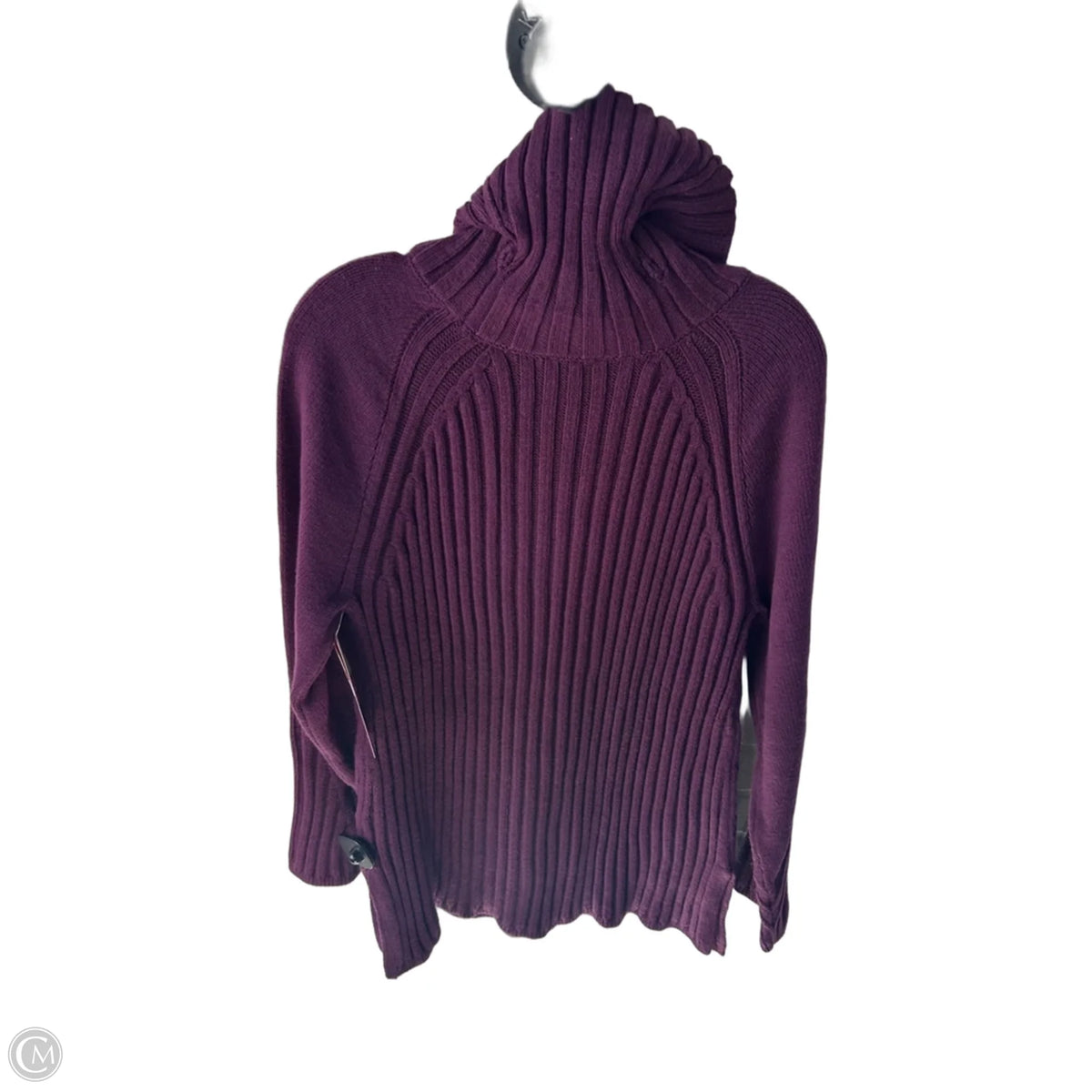 Sweater By Talbots In Purple, Size: L