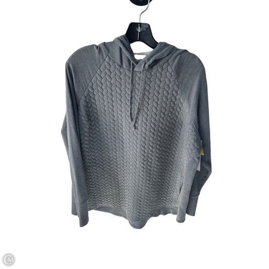 Sweatshirt Hoodie By Tek Gear In Grey, Size: 1x