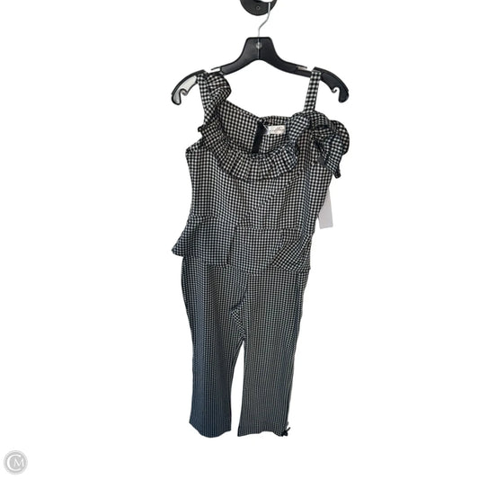 Jumpsuit By Clothes Mentor In Black & Cream, Size: M