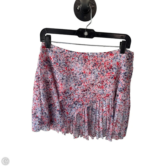Skirt Mini & Short By Banana Republic In Blue & Red & White, Size: 6