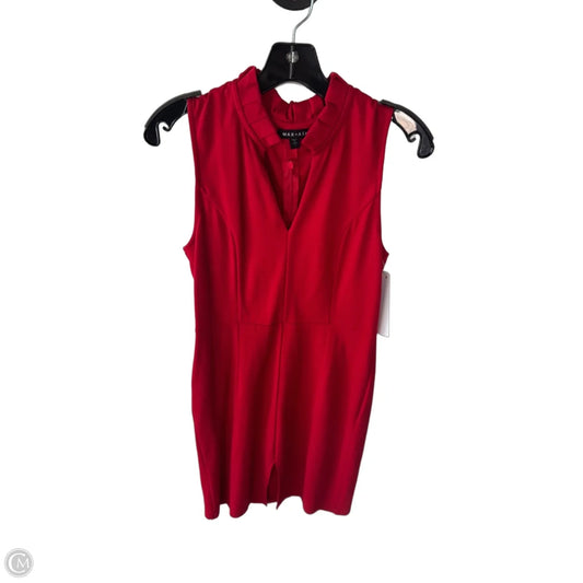 Dress Work By Clothes Mentor In Red, Size: M