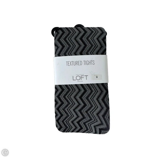 Tights By Loft In Black & Grey, Size: S