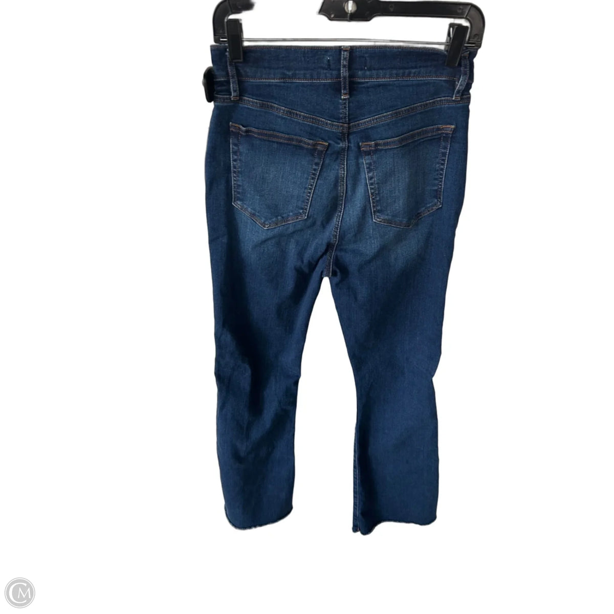 Jeans Flared By Loft In Blue Denim, Size: 2