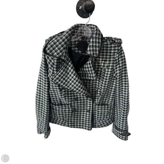 Jacket Other By Jou Jou In Green & Grey, Size: L