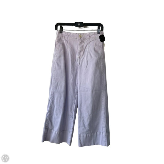Pants Cropped By Pilcro In Purple, Size: 2