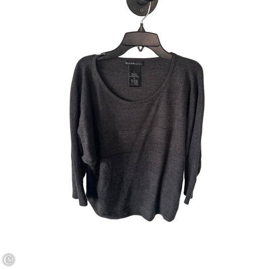 Sweater By Design History In Grey, Size: Xl