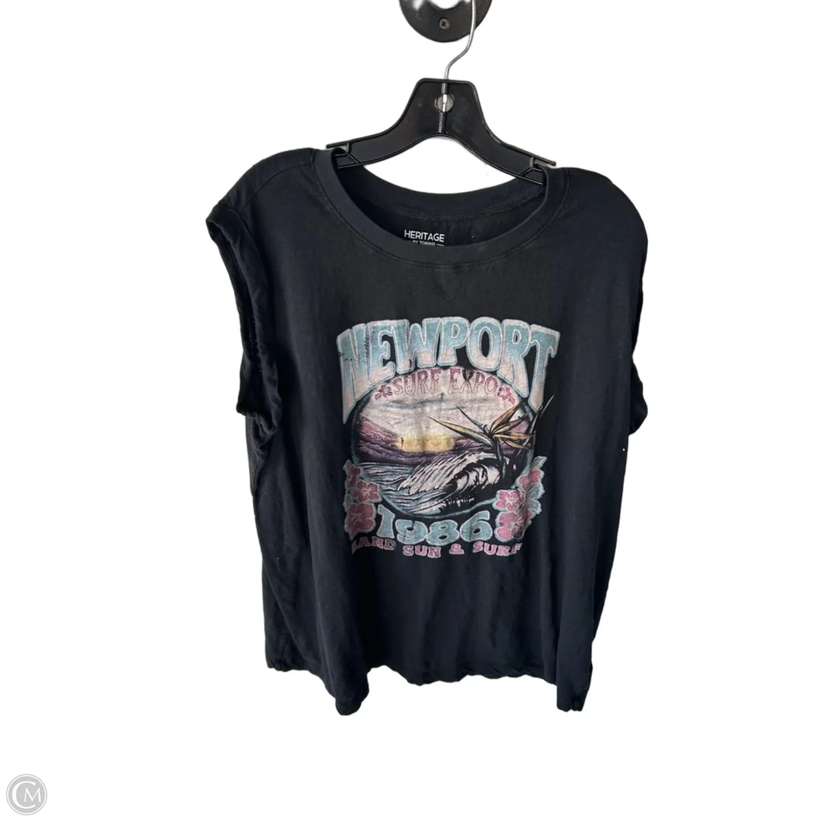Top Sleeveless Basic By Torrid In Black, Size: 2x