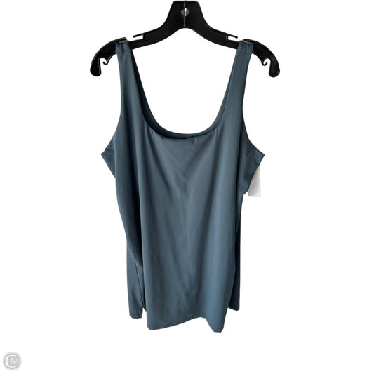 Athletic Dress By Old Navy In Blue & Grey, Size: Xxl