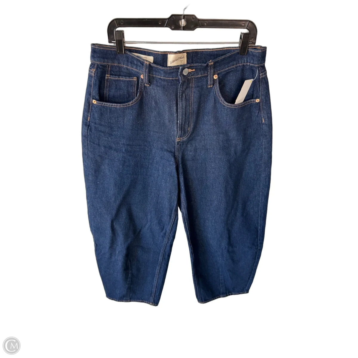 Jeans Straight By Universal Thread In Blue Denim, Size: 12