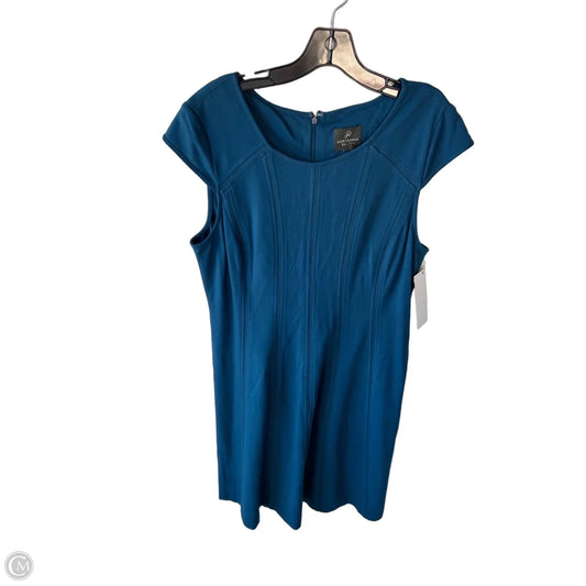 Dress Party Short By Adrianna Papell In Teal, Size: Xl