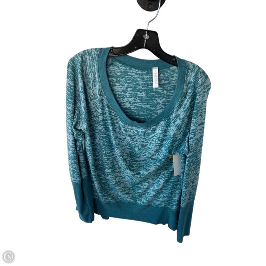 Athletic Sweatshirt Crewneck By Soybu In Blue, Size: L