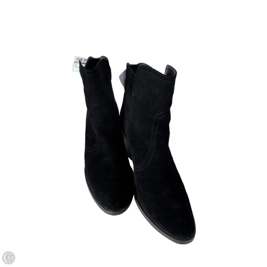 Boots Ankle Heels By Aquatalia In Black, Size: 10.5
