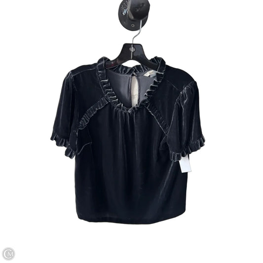 Top Short Sleeve By Boden In Grey, Size: M