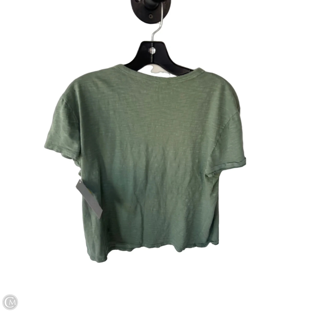 Top Short Sleeve Basic By Gap In Green, Size: L